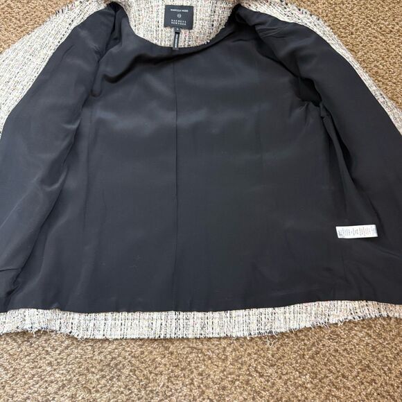 Marissa Webb Barney’s New York Tweed Snap Button Blazer Jacket Women’s 8 Career - Picture 15 of 15